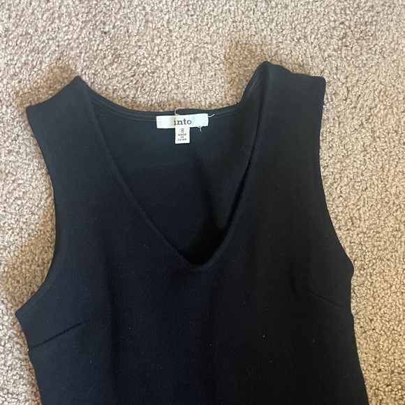 Reformation Black Sleeveless Mini Dress - Picture 2 of 4